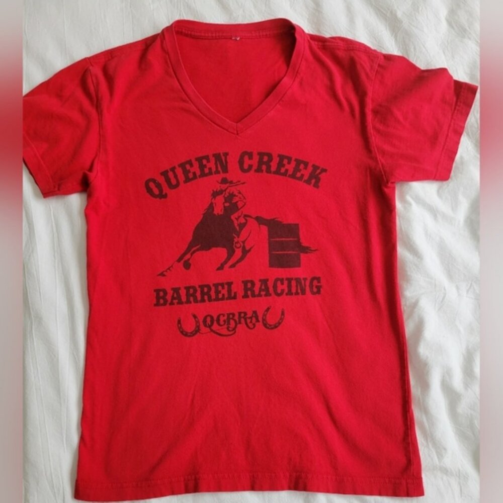 Ladies Vintage Rodeo T-Shirt Size Medium